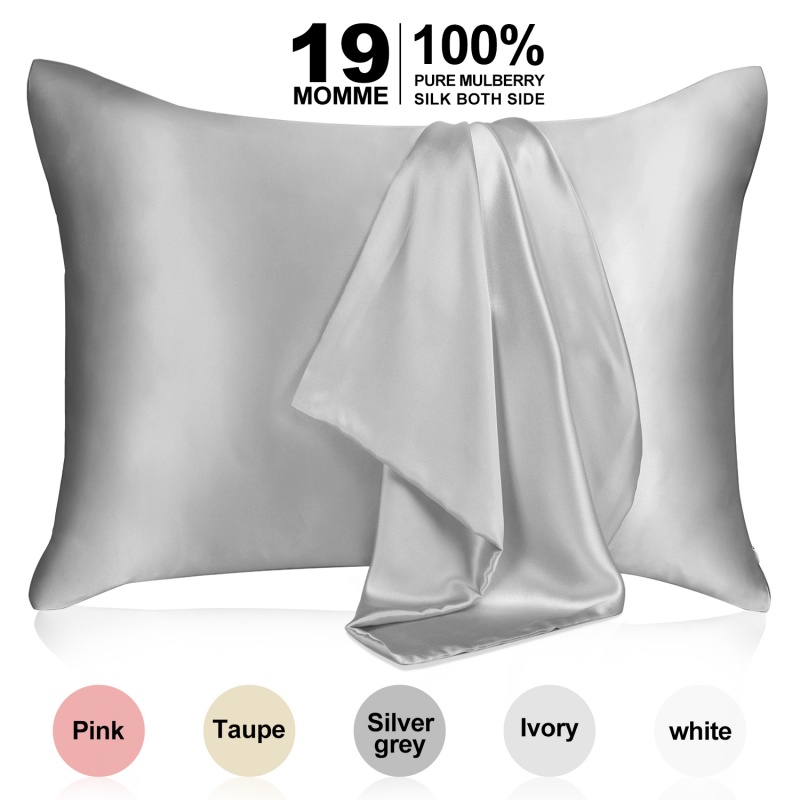 Sengding Queen Pillow Casel Convolut lukning - Blød børstet mikrofiberstof - Krympning og fade resistent pudebetræk dækning