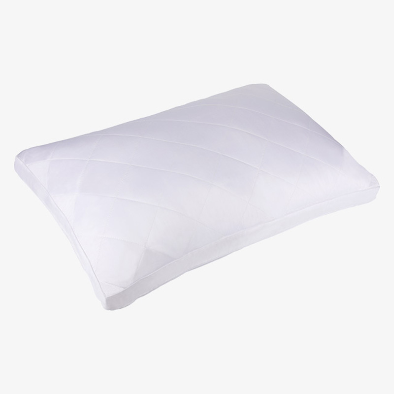 300tc bambus stofpude, rayon afledt af bambus knækket pude med mikrofiberfiberfyldning, fluffy blød pude til bagsiden af ​​mavesiden svulere